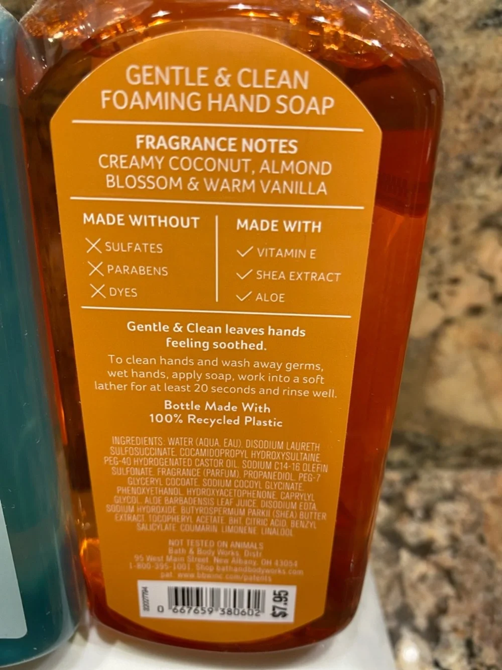 1)-SEA & SANDSTONE, 1)-SANTORINI COAST by B&BW, Foam Hand Soaps, 8.75-fl oz, NWT